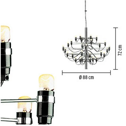 2097 Hanglamp Chroom - Flos - Koop Online 5 2097 Hanglamp Chroom - Flos - Koop Online - Afbeelding 3