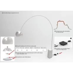 Arco VloerLamp LED - Flos - Koop Online 8 Arco VloerLamp LED - Flos - Koop Online -Flos-NL 1970 3 1