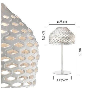 Tatou T Tafellamp Ochre Grey - Flos - Koop Online 4 Tatou T Tafellamp Ochre Grey - Flos - Koop Online - Afbeelding 2