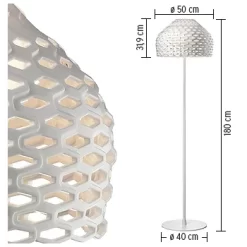 Tatou F VloerLamp Ochre Grey - Flos - Koop Online -Flos-NL 2125 5 1