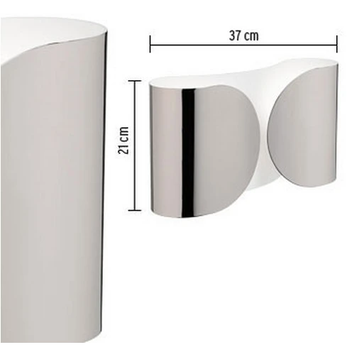 Foglio Wandlamp Chrome - Flos - Koop Online 4 Foglio Wandlamp Chrome - Flos - Koop Online - Afbeelding 2