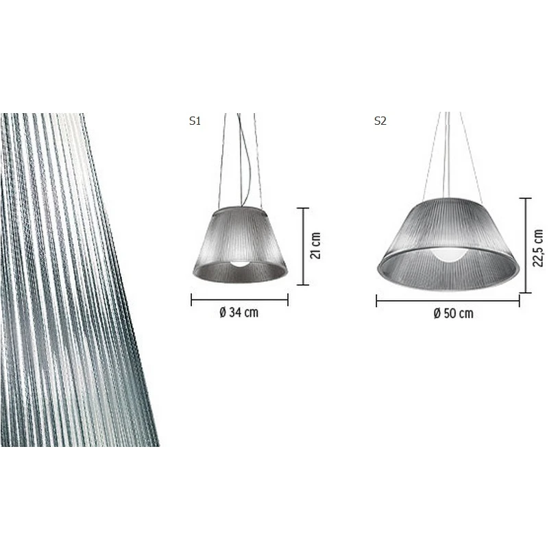 Romeo Moon S2 Hanglamp - Flos - Koop Online 6 Romeo Moon S2 Hanglamp - Flos - Koop Online - Afbeelding 4