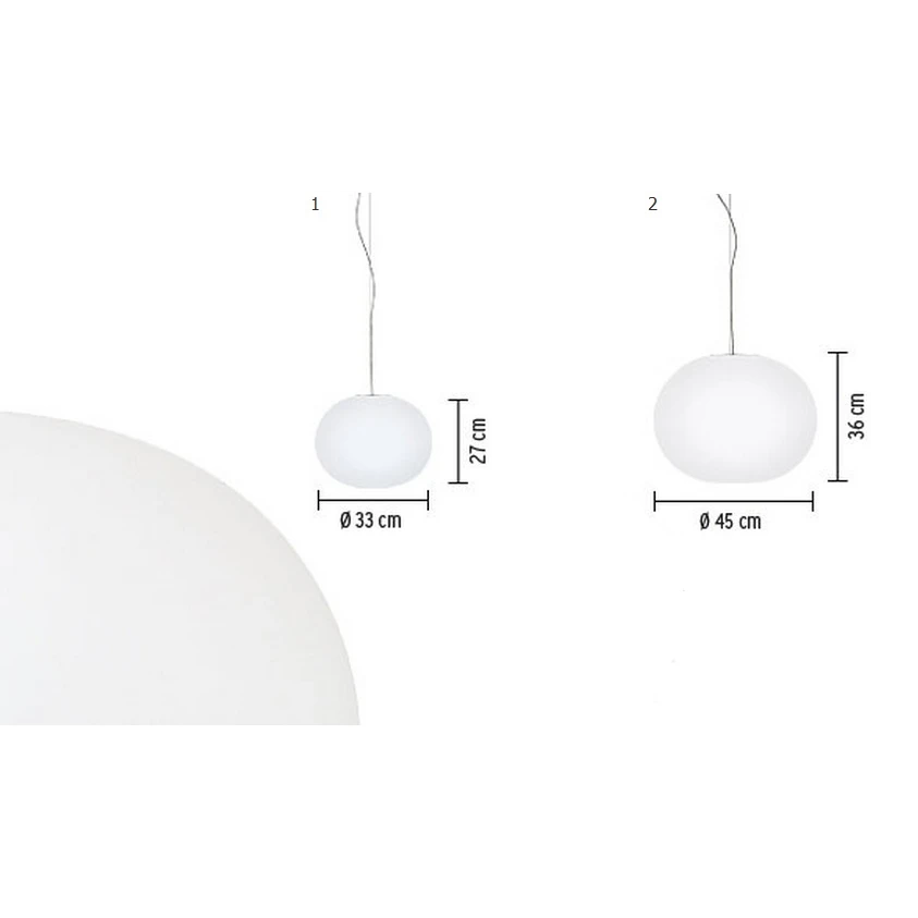 Glo-Ball Hanglamp - Flos - Koop Online 6 Glo-Ball Hanglamp - Flos - Koop Online - Afbeelding 4