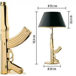 Gun Table Tafellamp Goud - Flos - Koop Online -Flos-NL 226 4 1