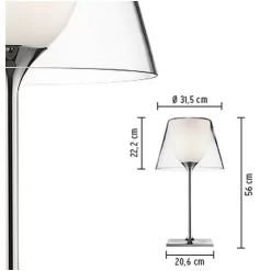 Ktribe T1 Tafellamp Glas Transparant - Flos - Koop Online -Flos-NL 256 2 1