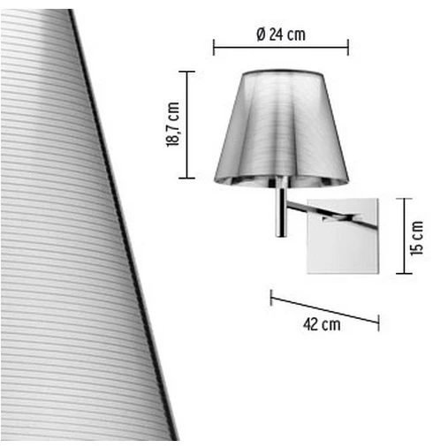 Ktribe W Wandlamp Aluminium Zilver - Flos - Koop Online 6 Ktribe W Wandlamp Aluminium Zilver - Flos - Koop Online - Afbeelding 4