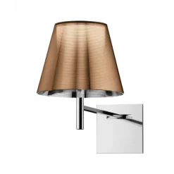 Ktribe W Wandlamp Aluminium Bronce - Flos - Koop Online