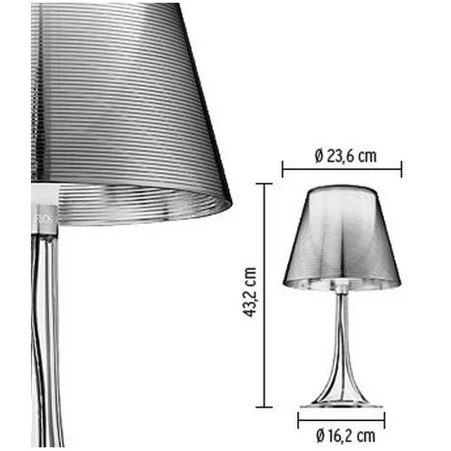 Miss K Tafellamp Aluminium Zilver - Flos - Koop Online 6 Miss K Tafellamp Aluminium Zilver - Flos - Koop Online - Afbeelding 4