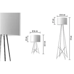 Ray Vloerlamp Wit - Flos - Koop Online 11 Ray Vloerlamp Wit - Flos - Koop Online -Flos-NL 305 4 1