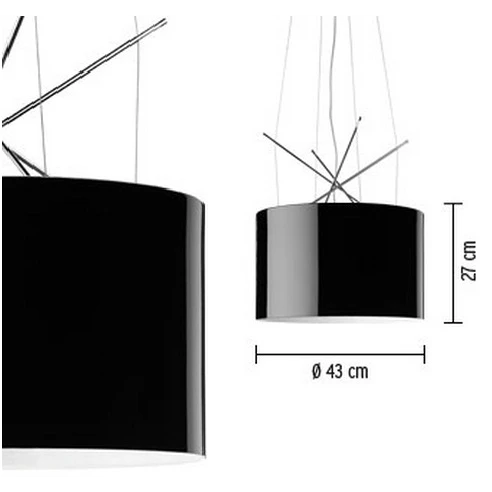 Ray Hanglamp Zwart - Flos - Koop Online 6 Ray Hanglamp Zwart - Flos - Koop Online - Afbeelding 4