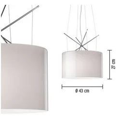 Ray Hanglamp Glas - Flos - Koop Online -Flos-NL 310 4 1