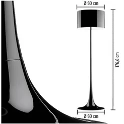Spun Light Vloerlamp Zwart - Flos - Koop Online -Flos-NL 343 4 1