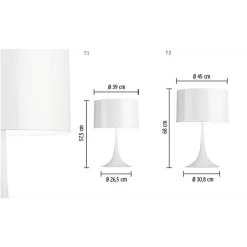 Spun Light Tafellamp Wit - Flos - Koop Online -Flos-NL 349 8 1