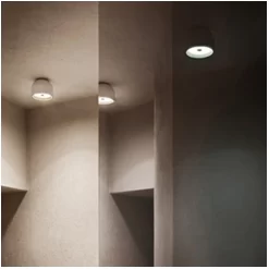 Wan Plafondlamp/Wandlamp Zwart - Flos - Koop Online -Flos-NL 800 6 1