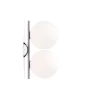 IC C/W1 Double Plafondlamp/Wandlamp Chroom - Flos - Koop Online -Flos-NL 8059607000052 ic cw1 loftlampe vaeglampe krom flos1