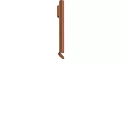 Flauta Wandlamp H500 Spiga Anodized Copper - Flos - Koop Online
