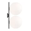 IC C/W2 Double Plafondlamp/Wandlamp Zwart - Flos - Koop Online -Flos-NL 8059607031759 iccw2doublevaeglampesort flos1