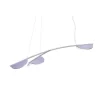 Almendra S3 Y Long Hanglamp Lilac Metallized - Flos - Koop Online