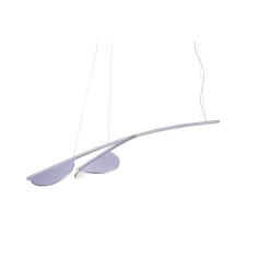 Almendra S2 Y Long Hanglamp Lilac Metallized - Flos - Koop Online