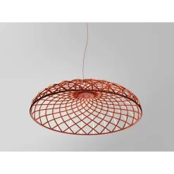 Skynest Hanglamp S Brick Red - Flos - Koop Online -Flos-NL 8059607612354 skynest pendel s brick red 1