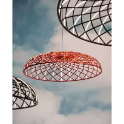 Skynest Hanglamp S Brick Red - Flos - Koop Online -Flos-NL 8059607612354 skynest pendel s brick red 4