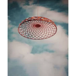 Skynest Hanglamp S Brick Red - Flos - Koop Online -Flos-NL 8059607612354 skynest pendel s brick red 5
