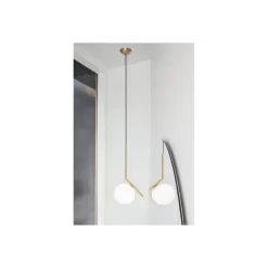 Flos-NL -Flos-NL 820090008304120s120pendel20messing20 20flos 2