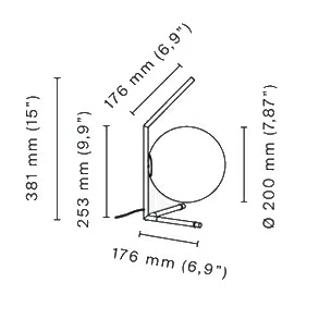 IC T1 Tafellamp Low Chroom - Flos - Koop Online 4 IC T1 Tafellamp Low Chroom - Flos - Koop Online - Afbeelding 2