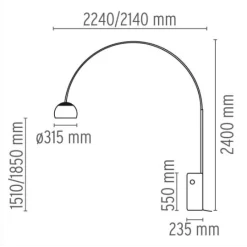 Arco VloerLamp LED - Flos - Koop Online 9 Arco VloerLamp LED - Flos - Koop Online -Flos-NL Arco gulvlampe flos lampemesteren1