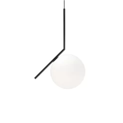 IC S2 Hanglamp Matte Zwart - Flos - Koop Online
