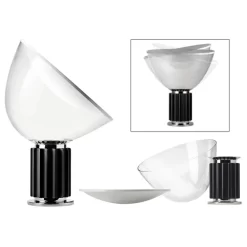 Taccia Small Tafellamp Zwart - Flos - Koop Online -Flos-NL milj 7